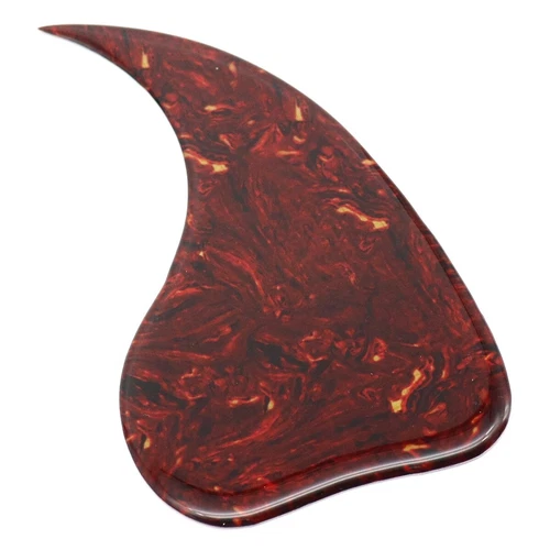 Thickening Self-adhesive Acoustic Guitar Pickguard Red Tortoise for Gibson J45