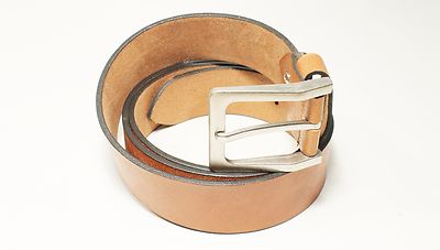 Vollleder Gürtel Echt Ledergürtel Herren Brauntön Größe von 90 bis 115 G-1247