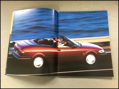 1996 SAAB 900 and Convertible 64-page Original Car Sales Brochure