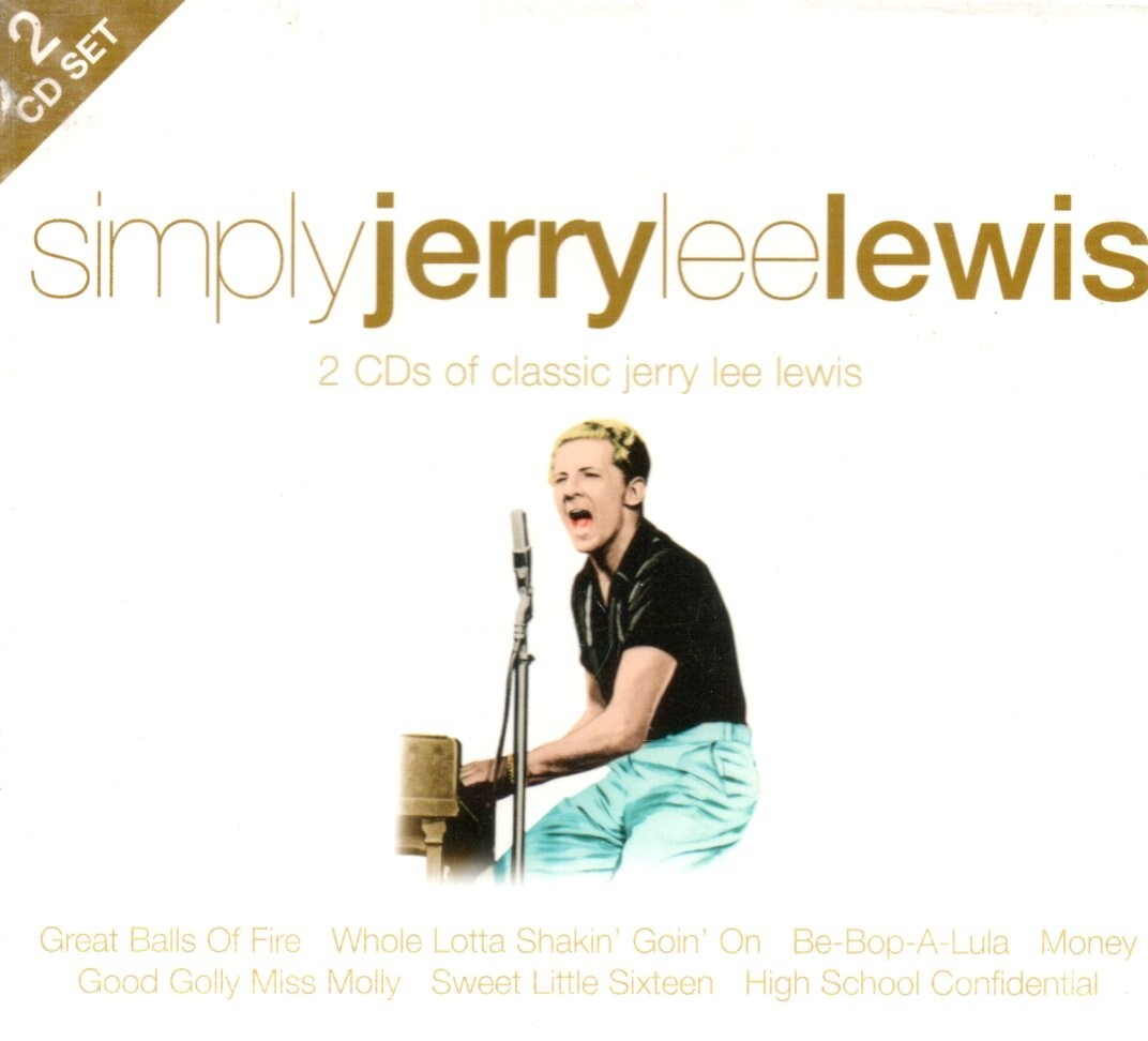 JERRY LEE LEWIS - Simply Jerry Lee Lewis - 2xCD Album *NEW & SEALED* *Best Of*
