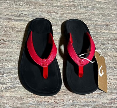 Olukai Womens Size Kulapa Kai Flip Flop Sandal Purple Thong