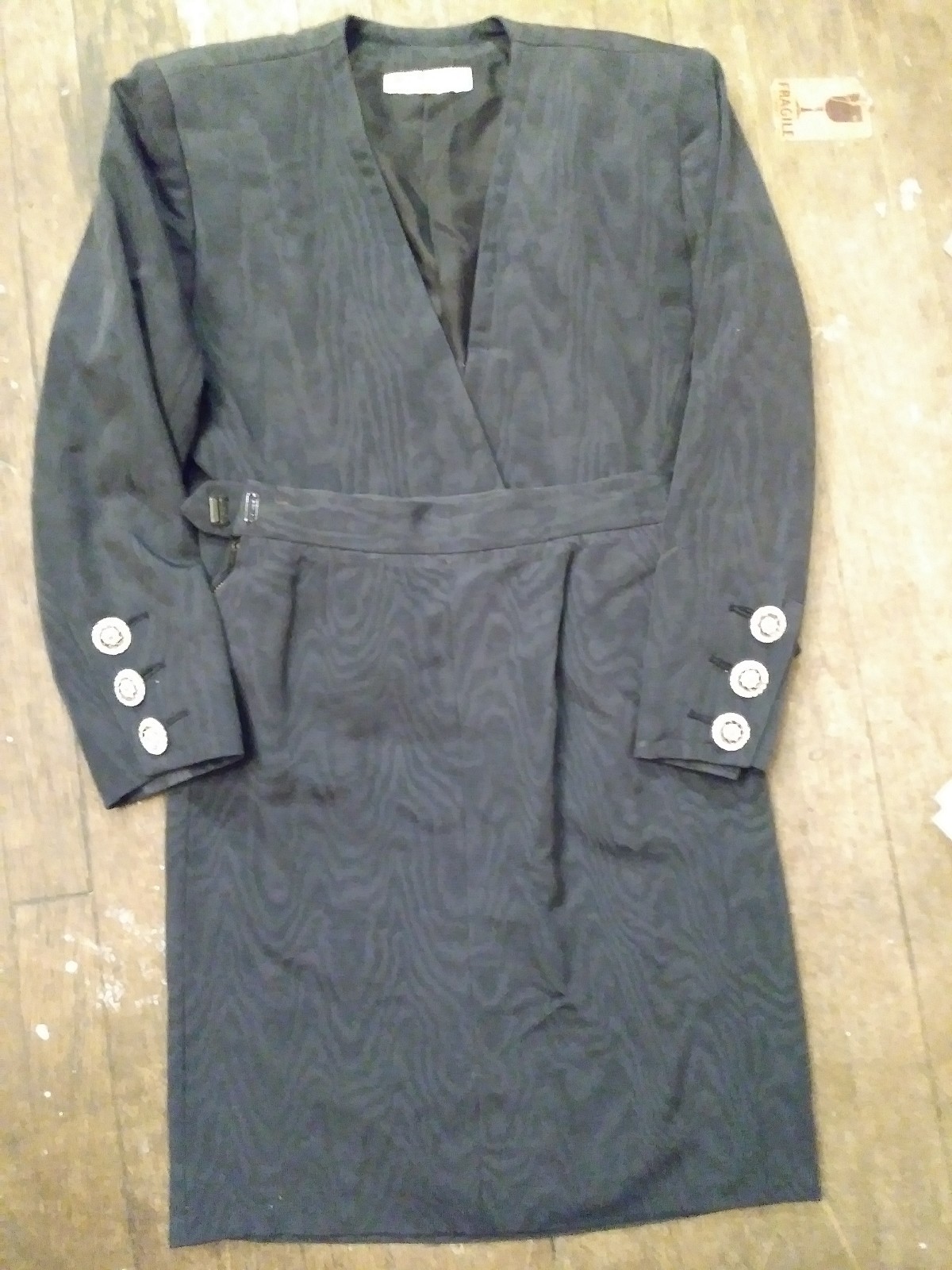 Camicetta Ysl Saint Laurent Rive Gauche nera top 40 42