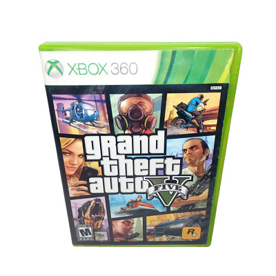 XBOX 360 X360 Game Grand Theft Auto V GTA5 Complete Map