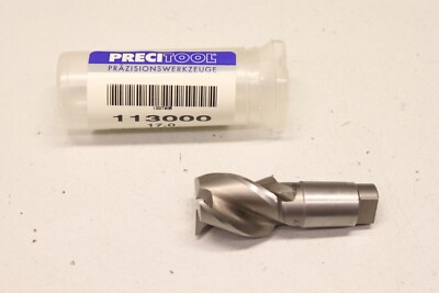 Precitool 113000 17.0 17.0 mm HSS Bilz Type:A Flat Countersink HSS 113000 Original Packaging
