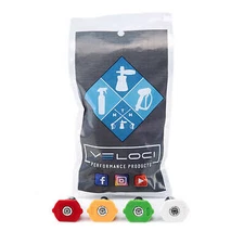 MTM Pressure Washer Rinse Nozzles 4.0 Orifice | 4 Pack 1/4" Stainless Plug 