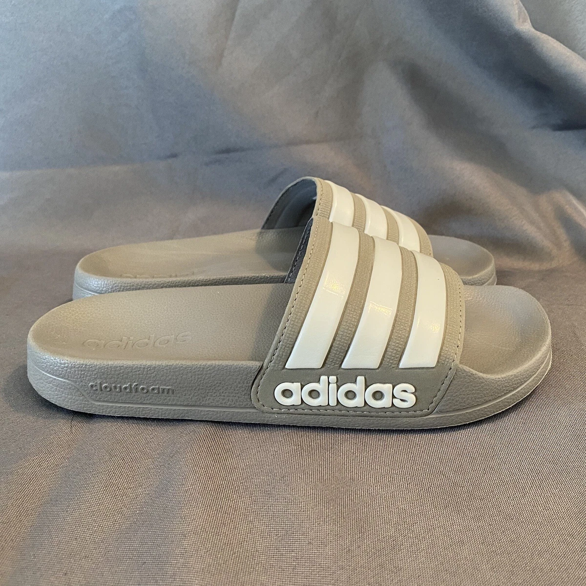 Adidas Cloudfoam Slides Men&#039;s 6 Flip Flop Casual Sandals eBay