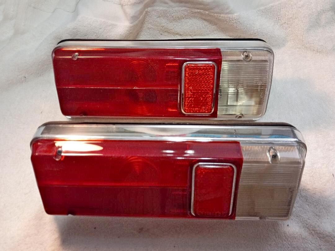 Vintage Maserati Ghibli NOS/NIB rear tail light assemblies(2), with gaskets