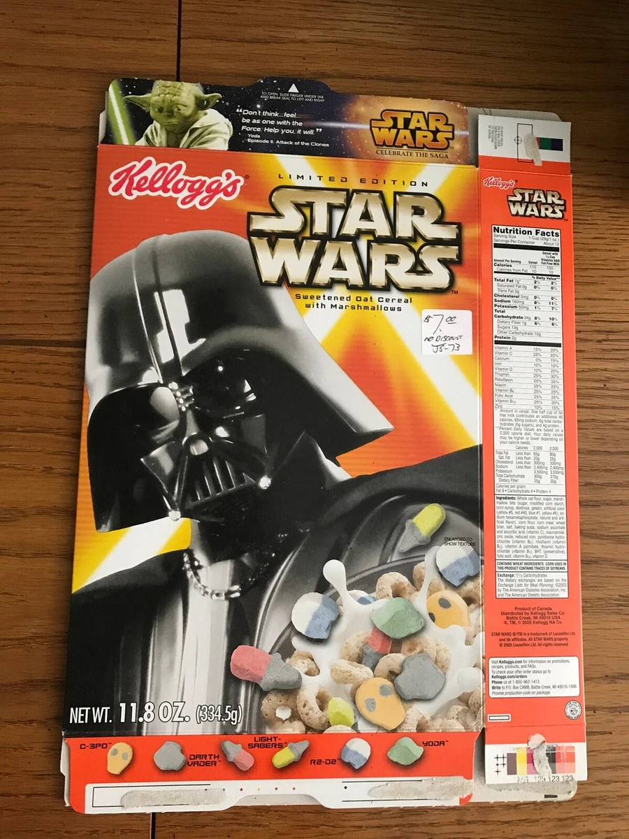 Kellogg's star wars best sale cereal