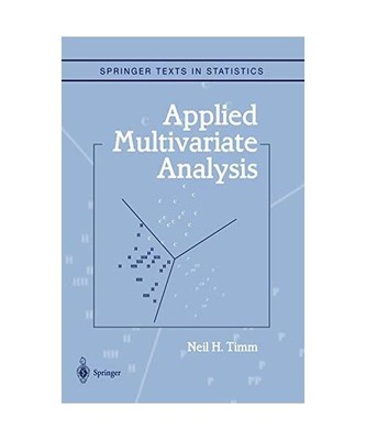 Applied Multivariate Analysis, Neil H. Timm