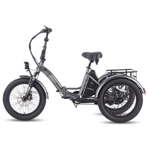Fafrees F20 Mate Elektro Dreirad 20 Zoll E-Bike 500W 3 Räder Fahrrad mit Korb - Bild 6 von 12