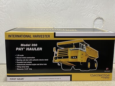 First Gear International Harvester 350 Payhauler Dump Truck 1/25 Die-cast MIB