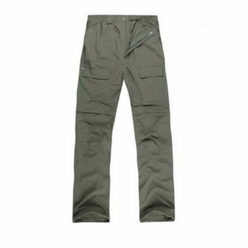 Men Cargo Pants Quick Dry Detachable Bottom Trekking Camp Fishing Outdoor Casual - Picture 6 of 10