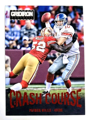 2012 Panini Gridiron Patrick Willis Crash Course #3