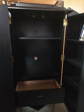 HiFi Rack Holz Vintage