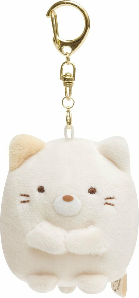 San-X Sumikko Gurahi Mini Plush with Key chain doll Cat MX38801