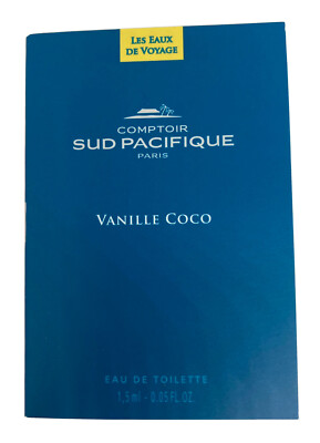 Comptoir Sud Pacifique Vanille Coco 0.05 oz 1.5 ml EDT Mini Travel Sample Vial