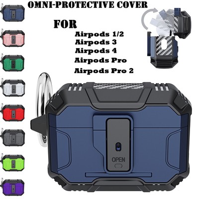 For Airpods 1/2 Gen 3rd Gen Pro & Pro 2nd Gen 4th Gen Shockproof Earphone Case