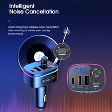 QC/PD Fast Charging Car Charger Bluetooth Wireless FM Transmitter MP3 MMC Player