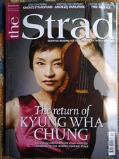 Strad Magazine December 2014 + Poster Jose Contreras Violin 1767  lutherie maker