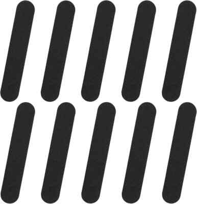 10 PCS Hat Size Reducer Tape Self-Adhesive 0.12 inch, 10-black