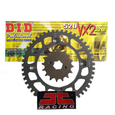 Honda CBR250R (11-13) DID Chain JT Sprockets Front Rear