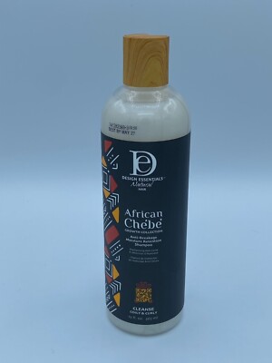 Design Essentials African Chebe Anti-Breakage Moisture Retention Shampoo 12 Oz.