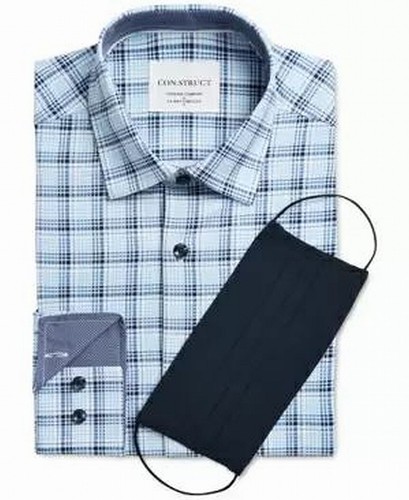16.5 Plaid Dress Shirt $79 