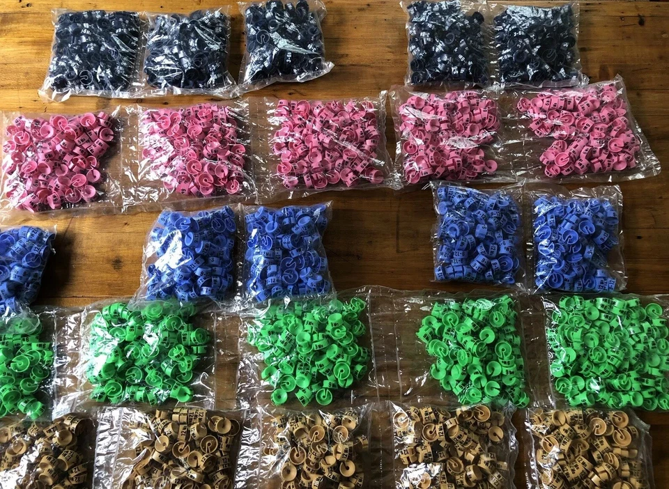 Marcadores de tamaño de inventario minorista Mark Bric - ¡Nuevos! Varios tamaños 100/cada unidad (bolsa) Foto 3 de 4