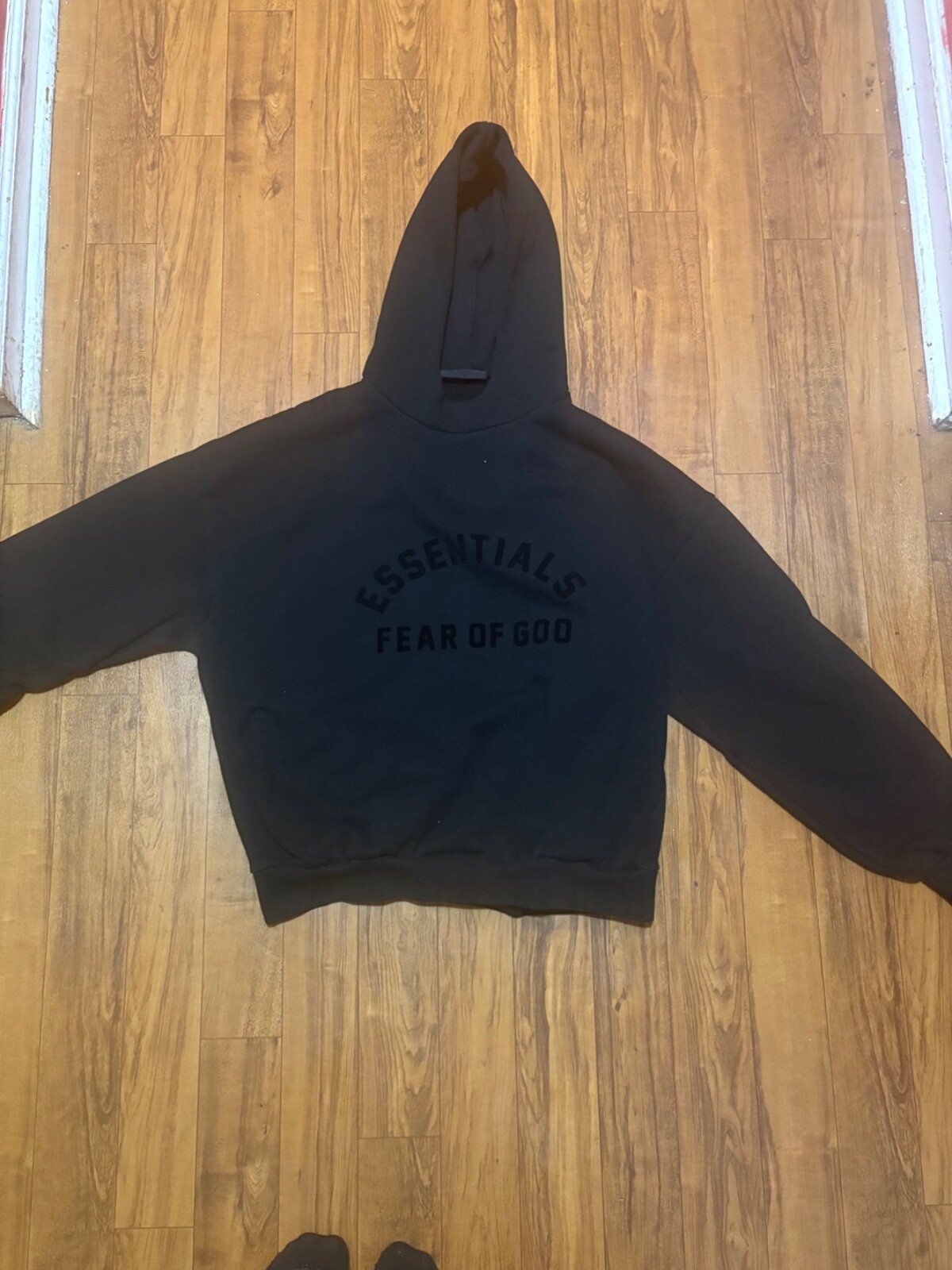 Fear of God Black Essentials Hoodie 100% Authentic Brand New with Tags