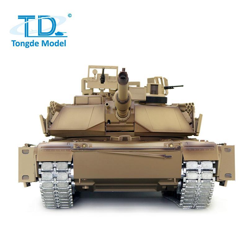TD 1/16 RC Military Tank Abrams M1A2 SEP TUSK II Ugrade