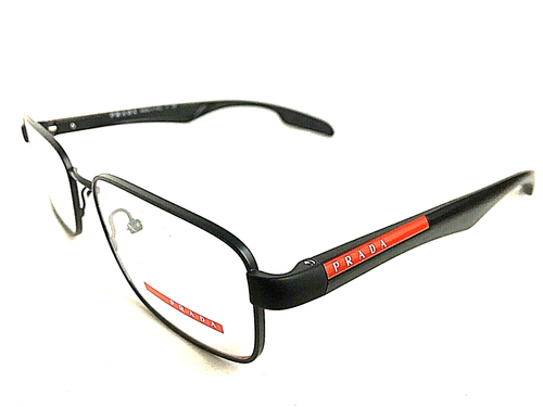 Nuevo marco de gafas para hombre PRADA Sport VPS 52D AAG-1O1 gris negro 52 mm #3 - Imagen 3 de 5
