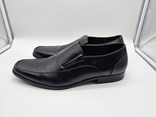 Perry Ellis Black Leather Slip On Men's Loafers Shoes Jacob Sz 13 - Picture 9 of 9