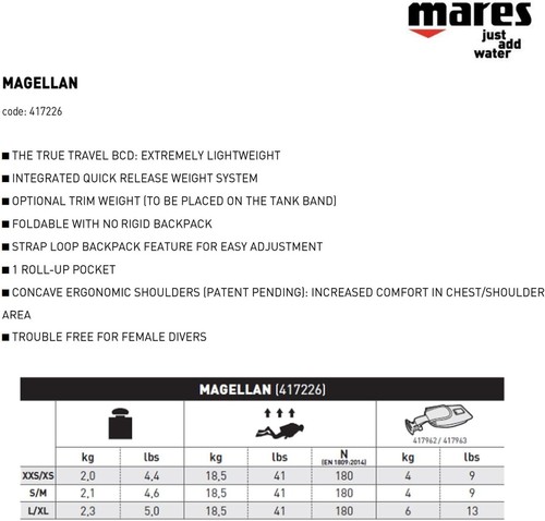 Mares Magellan BCD - Imagen 6 de 6