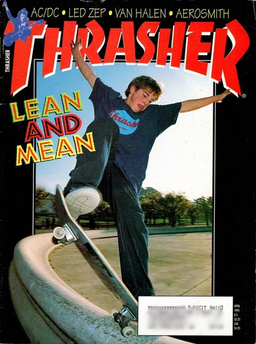 THRASHER - Magazine Skateboard 1992 Août ... - eBay