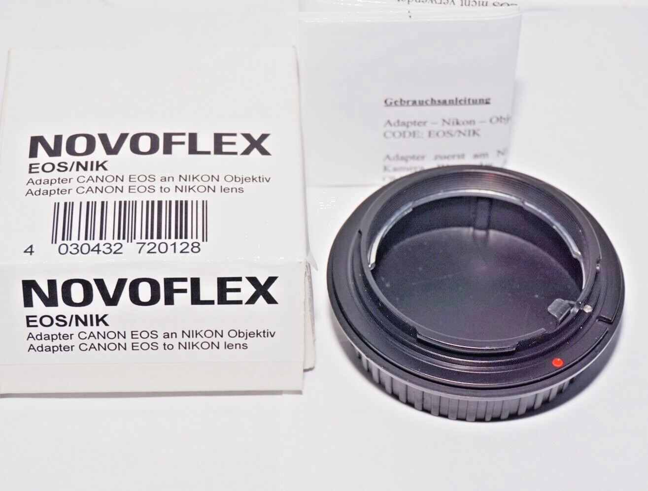 Novoflex Adapter EOS/NIK Nikon lens to Canon body eBay