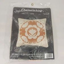 NeedleMagic Chain Stitching Kit Country Classic Pillow 14x14 #2101K New