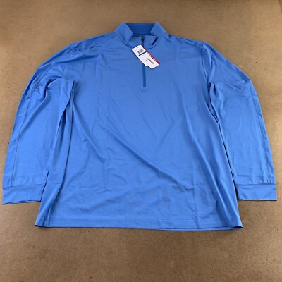Grand Slam Men's XL Super Sonic Heather Long Sleeve Performance Pullover NWT
