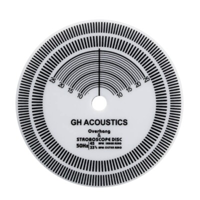 for Turntables Record Speed Test Calibration Disc Measurement 33/45