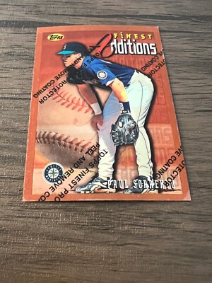 1996 Topps Finest Additions Baseball Card #213 Paul Sorrento, Mariners (N5)