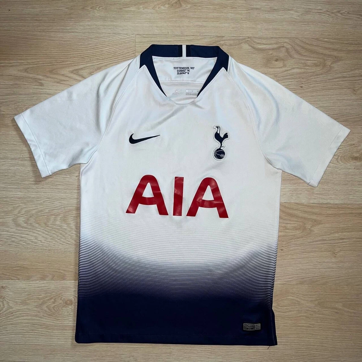 TOTTENHAM HOTSPUR 2018 2019 HOME SHIRT JERSEY NIKE 919215-101 sz M