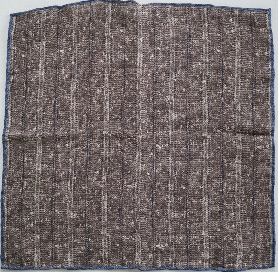 Pañuelo cuadrado de bolsillo BRUNELLO CUCINELLI NUEVO CON ETIQUETAS auténtico Foto 2 de 3