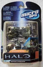 McFarlane Toys Halo Micro Ops Series 1 Warthog & Mongoose Small Mini Figure 