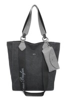 Fritzi Aus PreußEn Canvas Izzy02 Tote Schultertasche Tasche Black Schwarz Neu