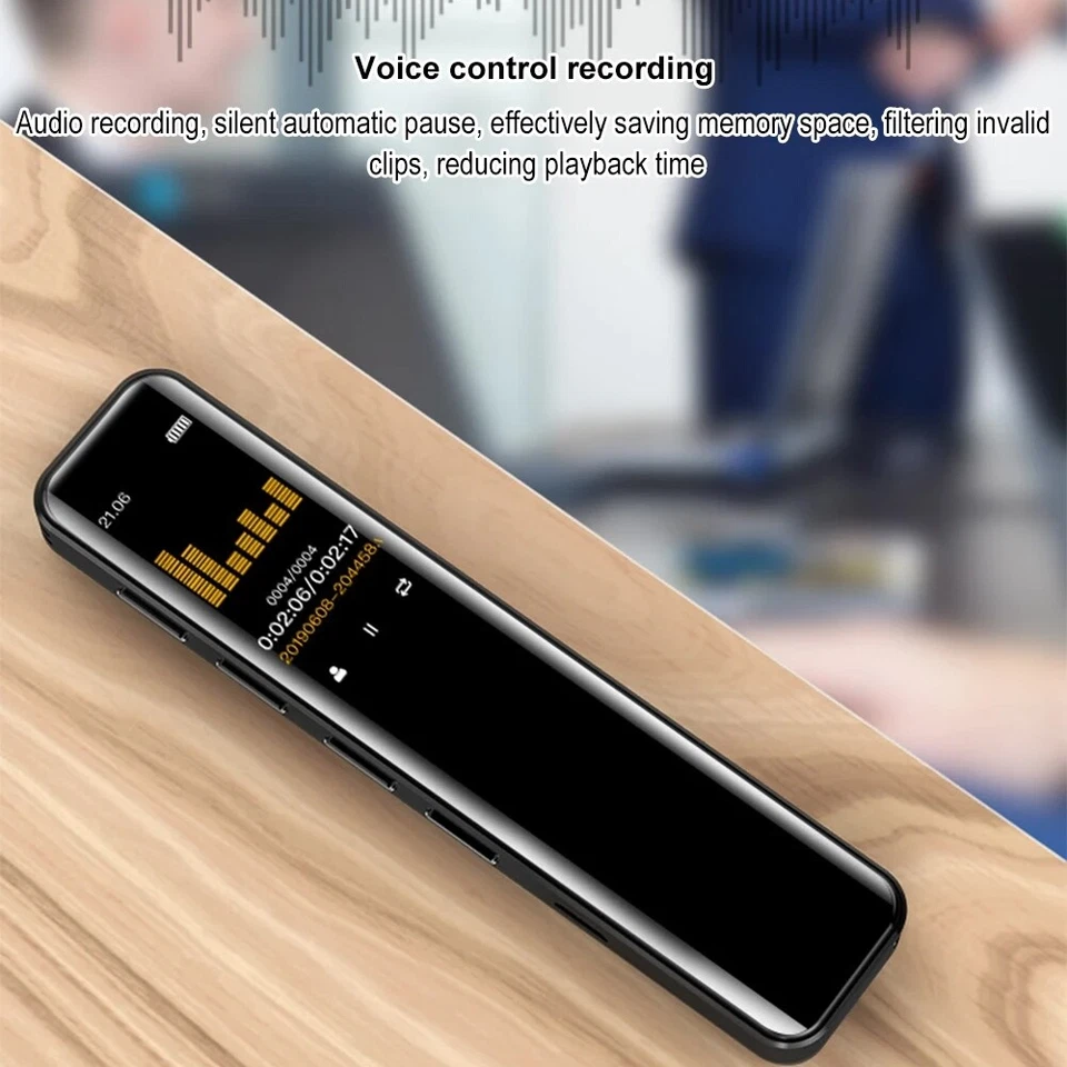 Stylish Smart Voice Recorder with IPS Screen Noise Decrease and Pass Proteciton - Image 4 of 4