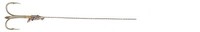 Uni-Cat Waller Wels Waller-Vorfach Rig Mit Drilling 5/0 Ohne U-Pose & Rassel