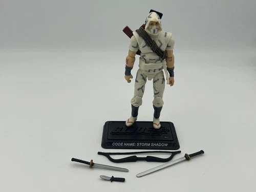 GI Joe 25th Anniversary 2007 Storm Shadow v22 100% Complete