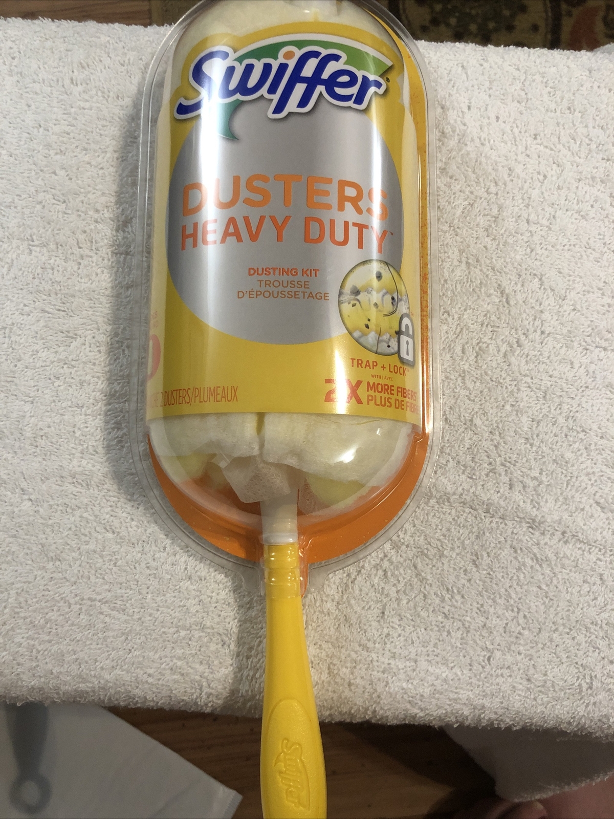 Heavy Duty Short Handle Starter Kit (1 Handle + 2 Dusters)