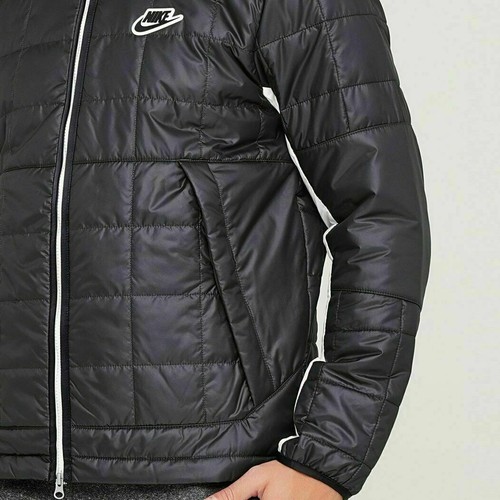 Nike Synthetic Fill Fleece Lined Jacket - Mens - Dark Smoke Grey/Black