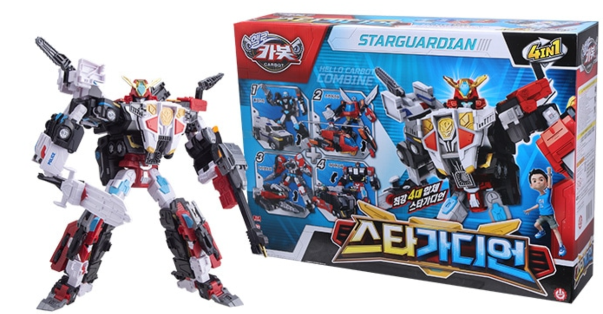 Hello Carbot STAR GUARDIAN 4 IN 1 COMBINE Skystar Polistar