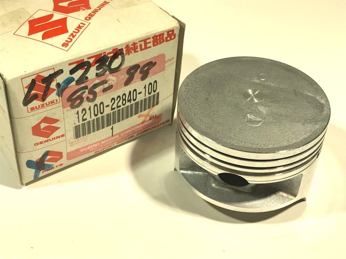 NEW OEM SUZUKI 89-88 LT230 PISTON (OS:1.0) 12100-22840-100